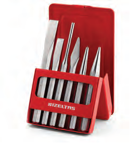 İzeltaş 6 Parça Keski-Zımba Takımı