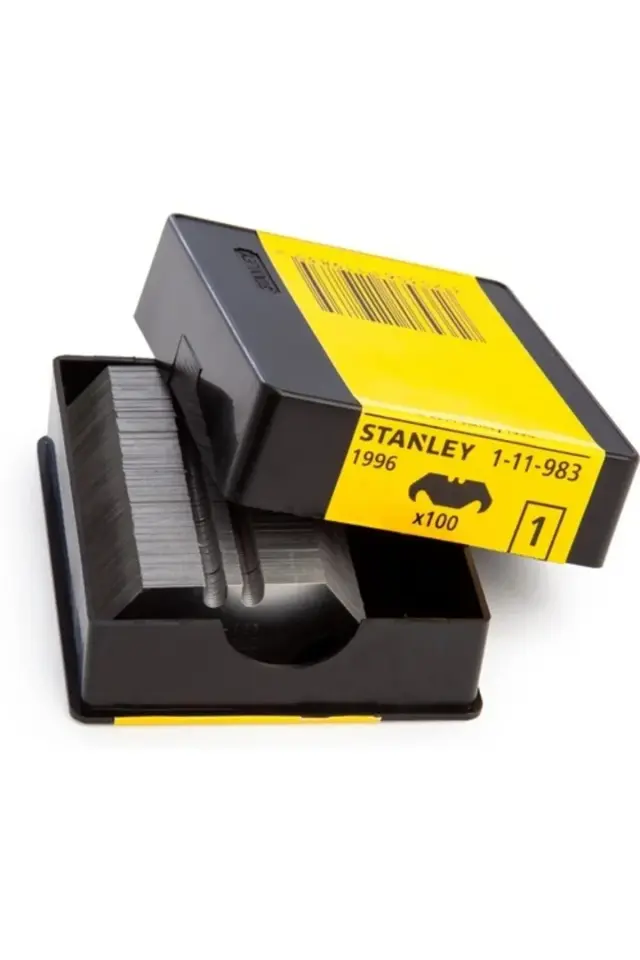 Stanley 1-11-983 Kanca Maket Bıçak Yedeği 100’lü Paket