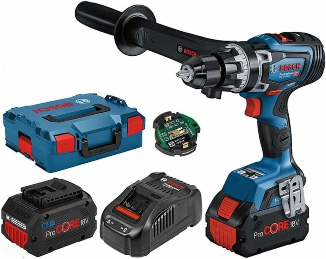 Bosch GSB 18V-150 C 2x8Ah Darbeli Vidalama Makinesi 06019J5105
