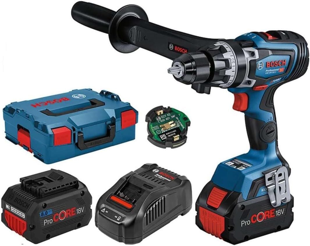 Bosch GSB 18V-150 C 2x8Ah Darbeli Vidalama Makinesi 06019J5105