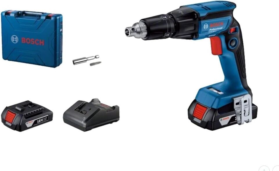 Bosch GTB 185-li Çift Akülü 2Ah Alçıpan Vidalama Makinası