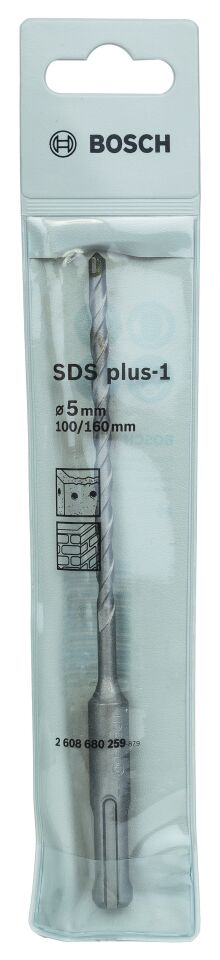 Bosch - Plus-1 Serisi, SDS-plus Kırıcı Delici Matkap Ucu 5*160 mm