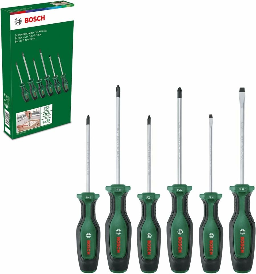 Bosch Home and Garden Tornavida Seti 6 Parça 1600A02BX7