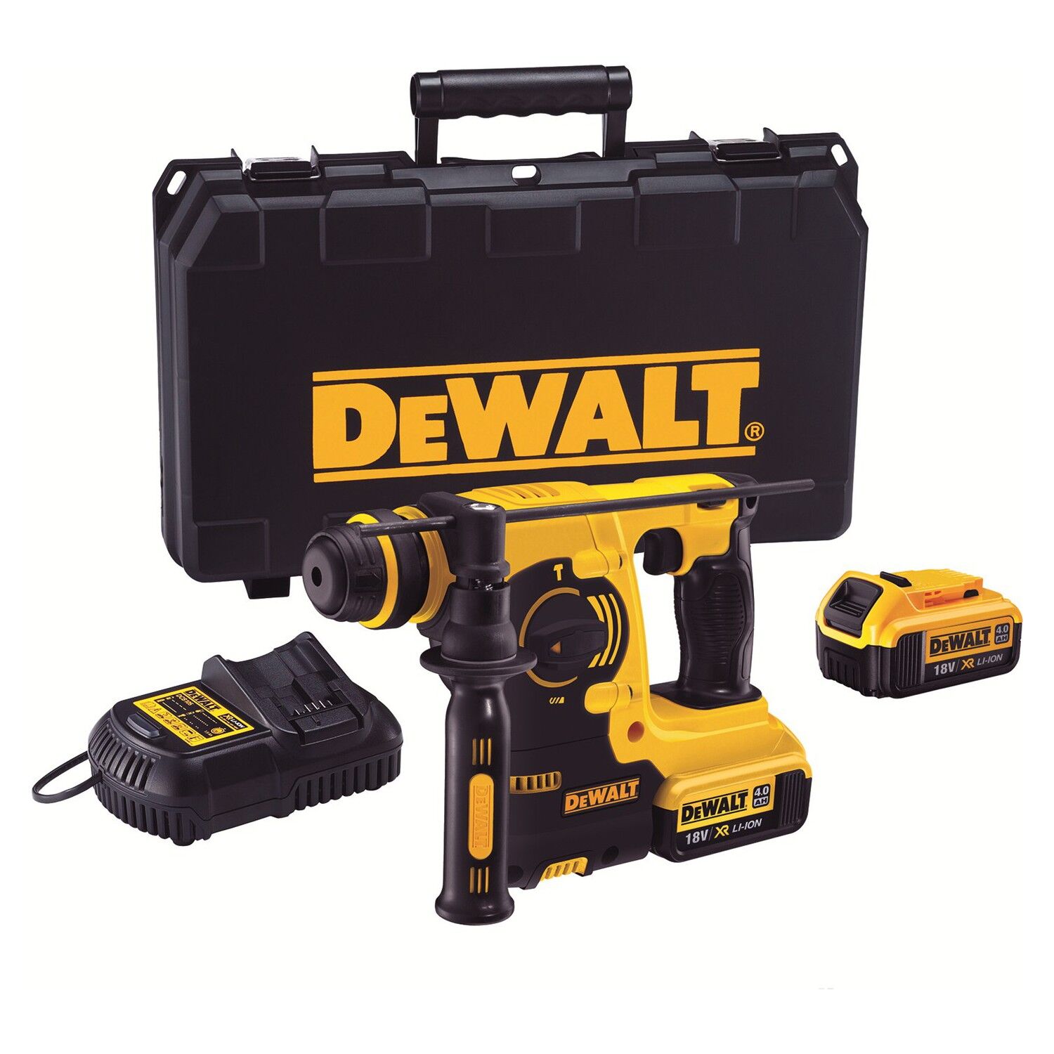 Dewalt DCH253M2 18V 2x 4.0 Ah SDS-PLUS Akülü Kırıcı Delici
