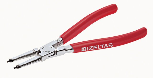İzeltaş 140 mm İç Segman Pense Yaysız Düz