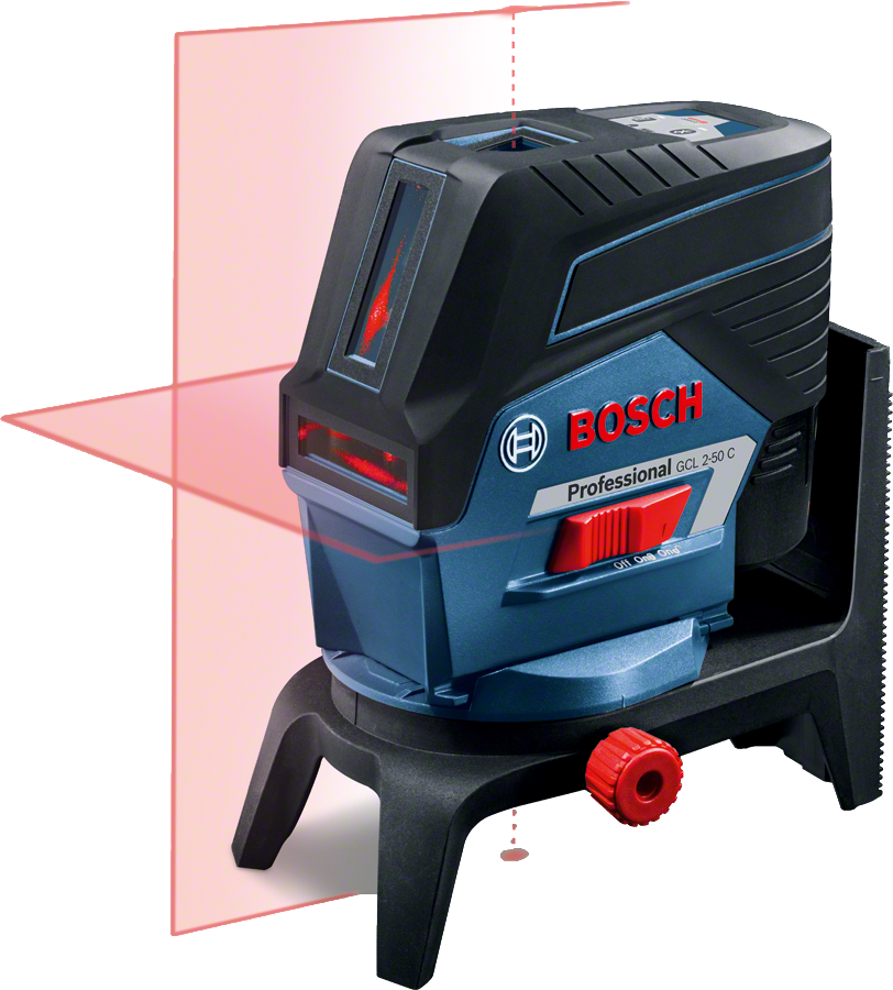 Bosch GCL 2-50 C +RM2 + BT150 Çapraz ve Noktasal Lazer