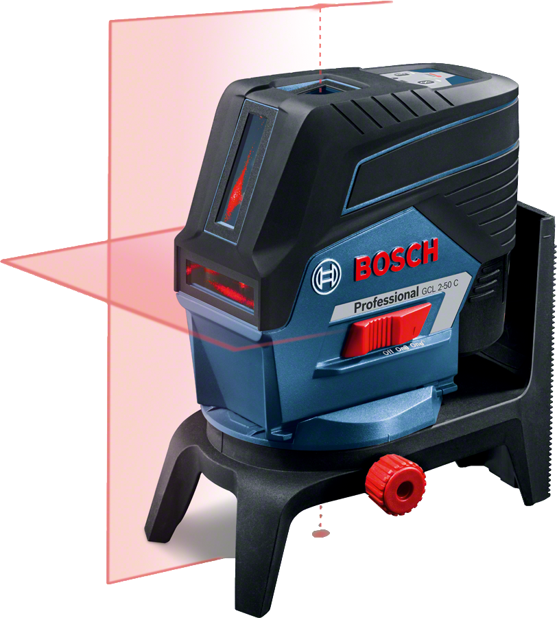 Bosch GCL 2-50 C +RM2 + BT150 Çapraz ve Noktasal Lazer