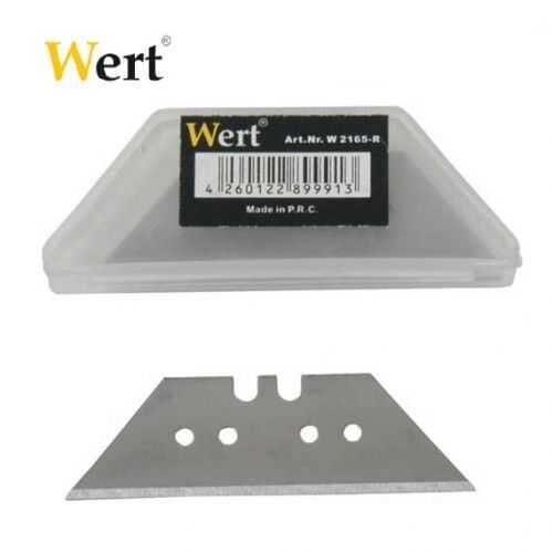Wert 2165-R Cam Kazıyıcı Yedek Bıçak Seti 10'lu