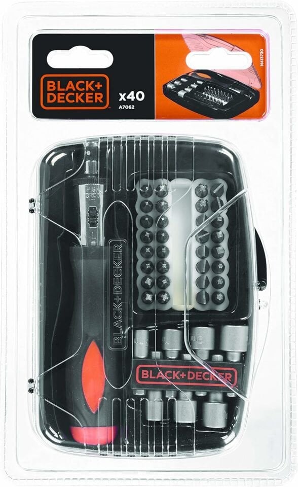 Black Decker A7062 40 Parça Cırcırlı Aksesuar Seti