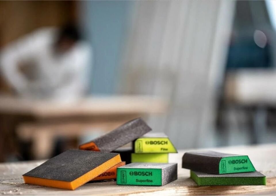 Bosch S473 Kontür Sünger Zımpara Kalın Turuncu 2608901171