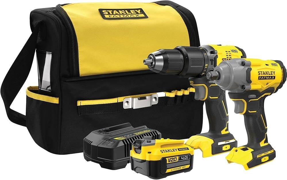 Stanley SFMCK217M1S Somun Sıkma ve Darbeli Matkap Set Akülü V20