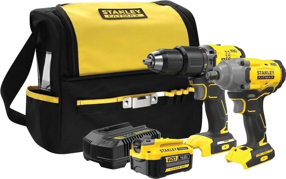 Stanley SFMCK217M1S Somun Sıkma ve Darbeli Matkap Set Akülü V20