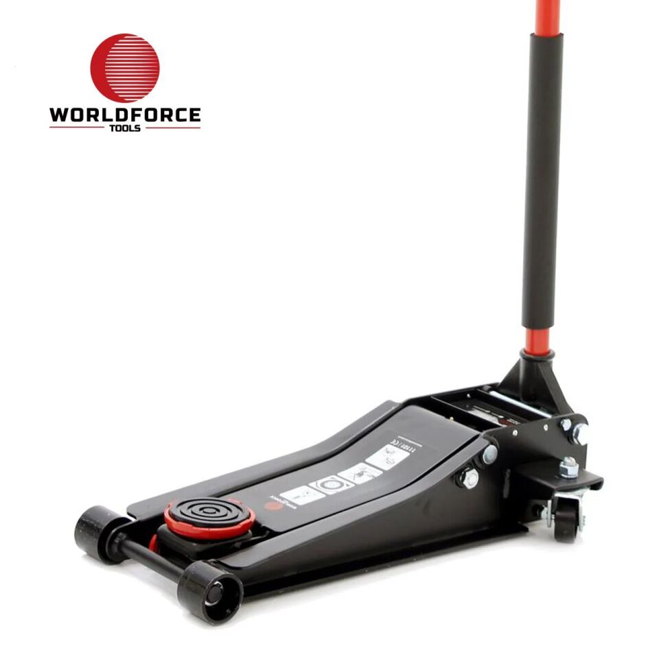 Worldforce Hidrolik Kriko 3 Ton Düşük Profil Çift Piston 11101