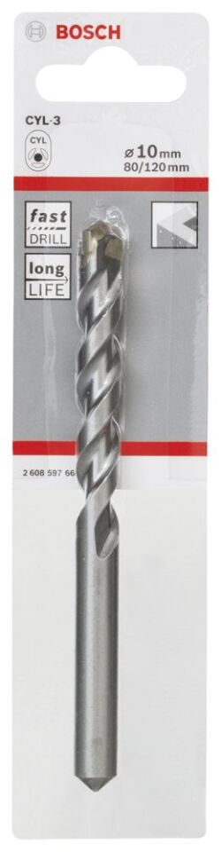 Bosch - cyl-3 Serisi, Beton Matkap Ucu 10*120 mm