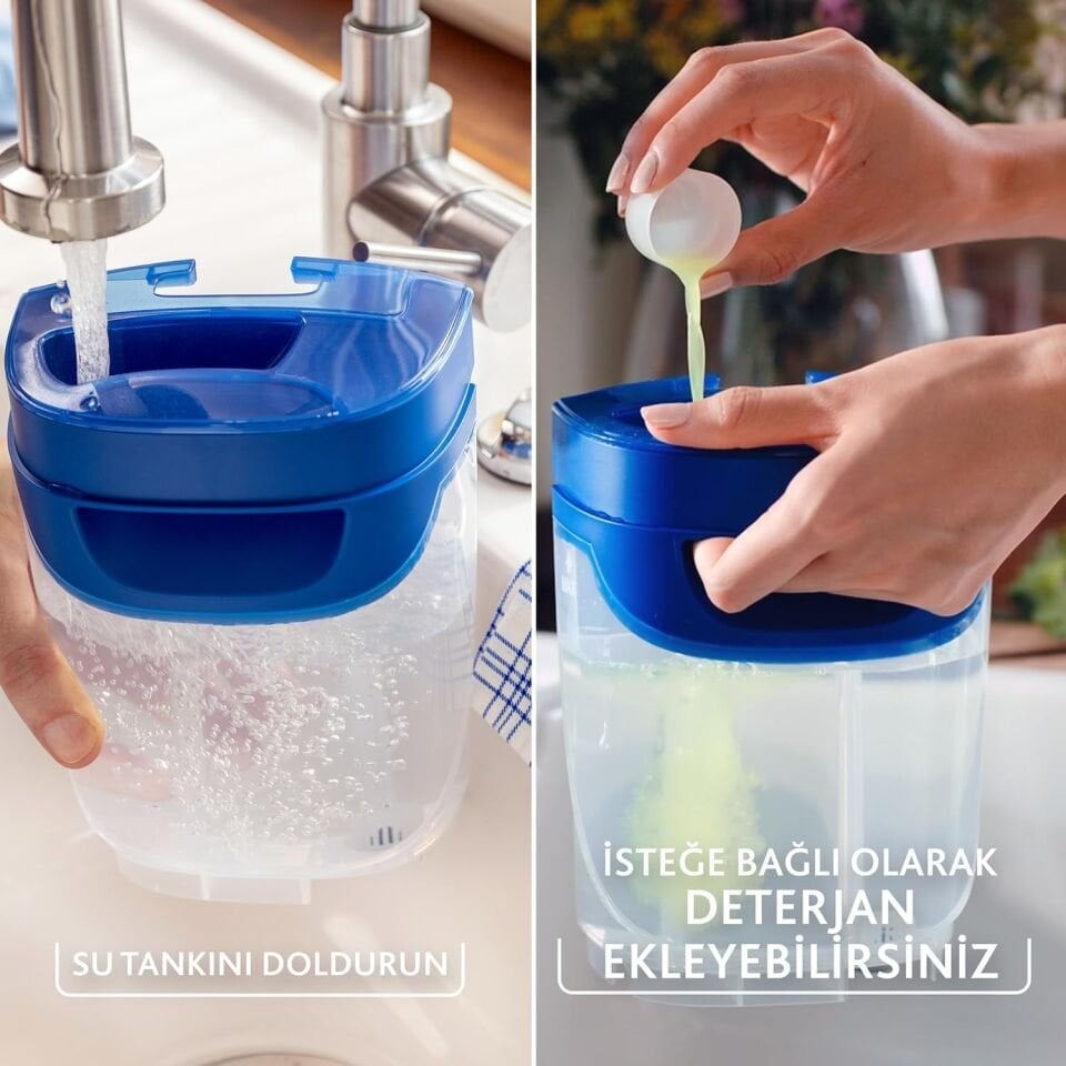 Vileda H2PRO Kirli ve Temiz Suyu Ayıran Temizlik Seti ve Mikrofiber Mop