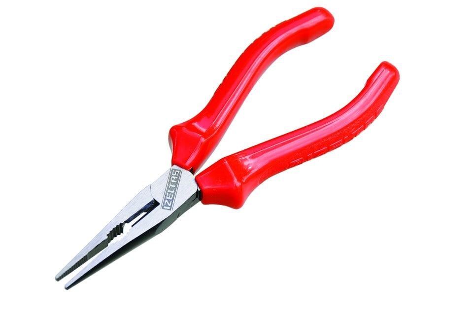 İzeltaş 140 mm Uzun Kargaburun Düz Uçlu Opak