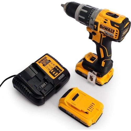 Dewalt DCD796D2 18V 2.0Ah Çİft Akülü Kömürsüz Darbeli Matkap