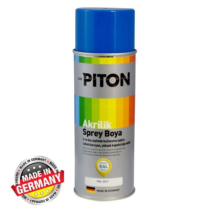 Piton Akrilik Sprey Boya 400 ml RAL5017 Trafik Mavisi