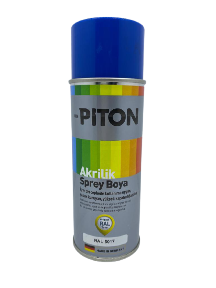 Piton Akrilik Sprey Boya 400 ml RAL5017 Trafik Mavisi