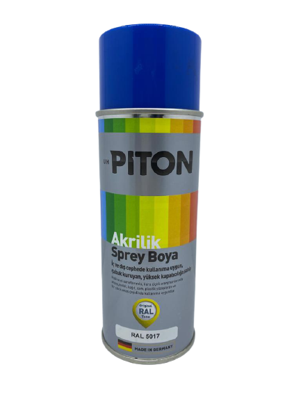 Piton Akrilik Sprey Boya 400 ml RAL5017 Trafik Mavisi