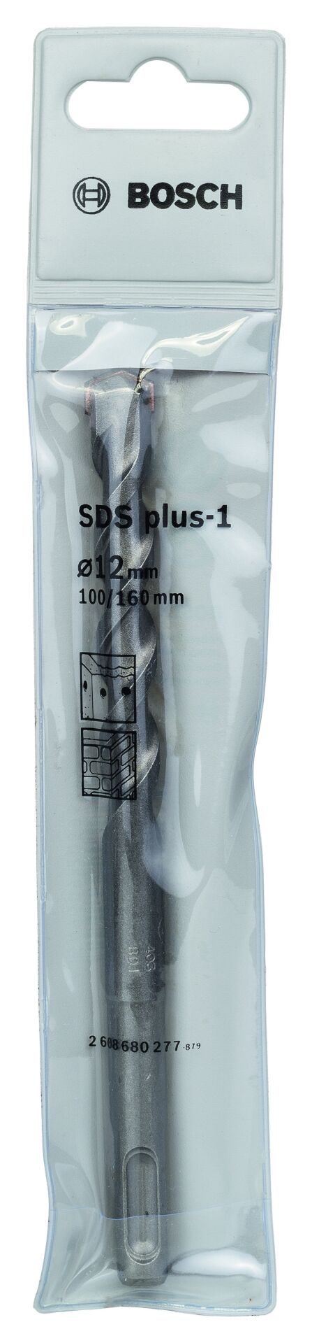 Bosch - Plus-1 Serisi, SDS-plus Kırıcı Delici Matkap Ucu 12*160 mm