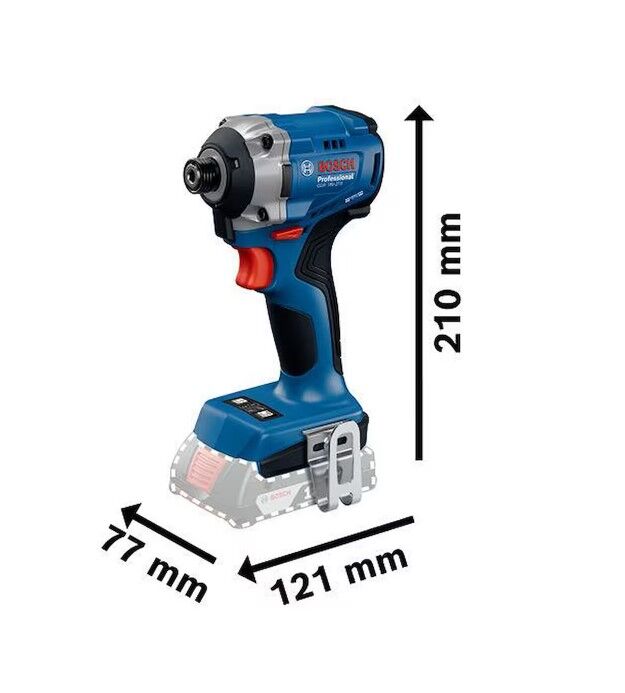 Bosch GDR 18V-215 + GSB 185-Lİ Torklu Vidalama ve Darbeli Matkap Seti 06019N2024