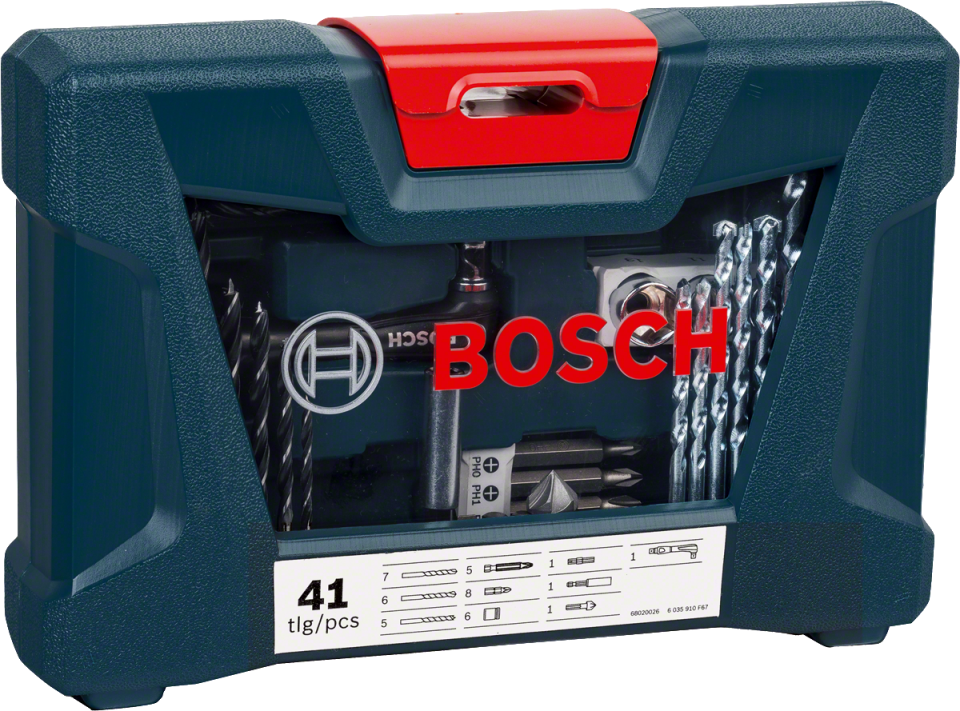 Bosch GSB 183-Li Darbeli Matkap 2AH Akü + 41 Parça Set 06019K91K3