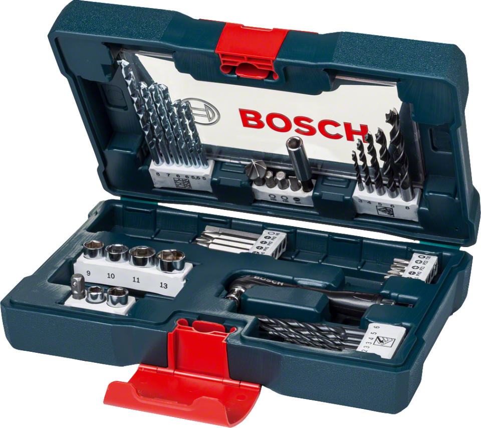 Bosch GSB 183-Li Darbeli Matkap 2AH Akü + 41 Parça Set 06019K91K3