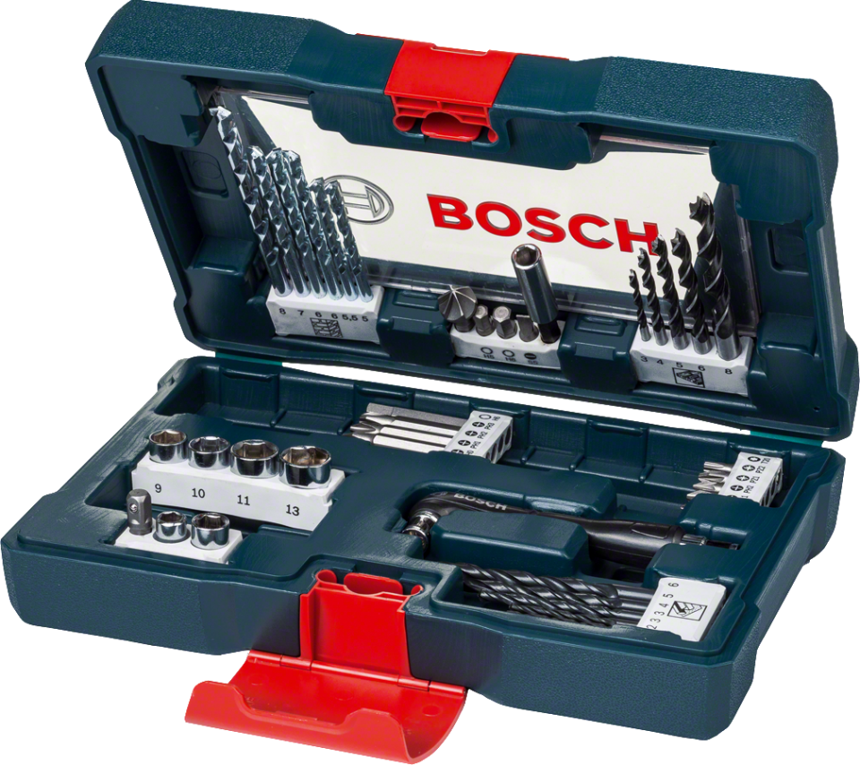 Bosch GSB 183-Li Darbeli Matkap 2AH Akü + 41 Parça Set 06019K91K3