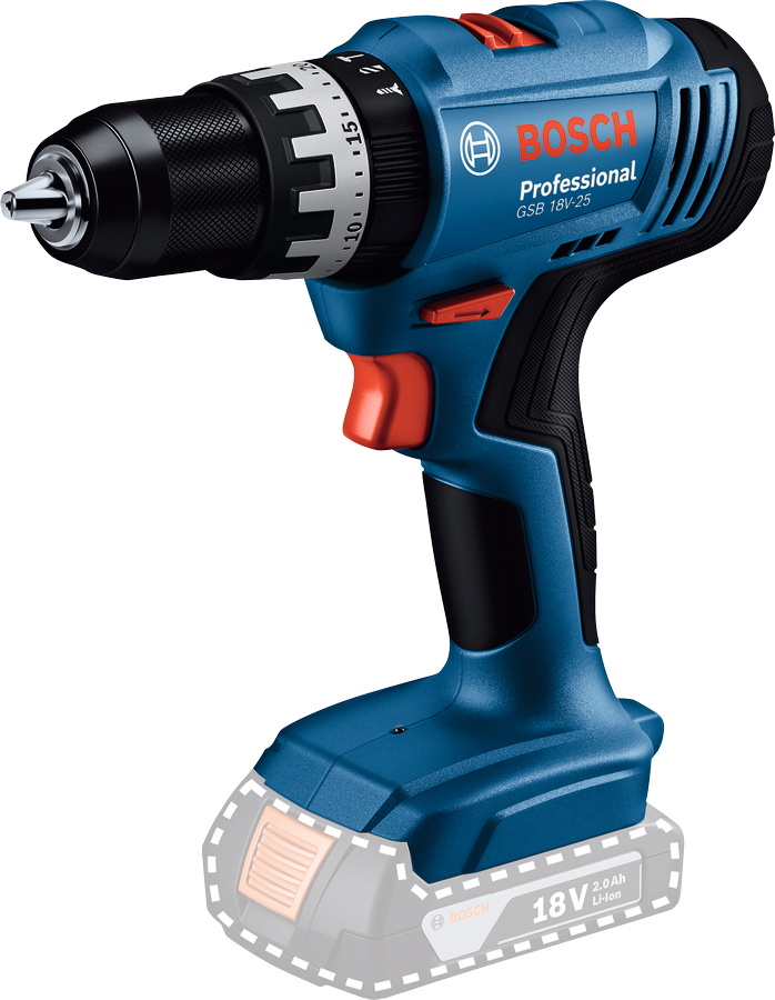 Bosch GBH 18V-18 + GSB 18V-25 Delici ve Darbeli Matkap Seti 0615A5007P