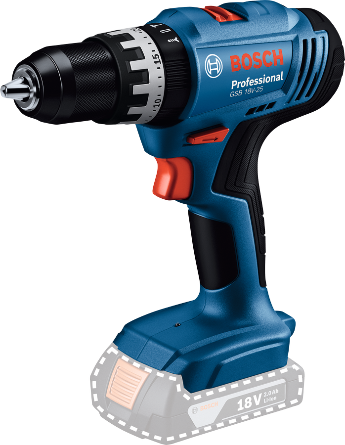 Bosch GBH 18V-18 + GSB 18V-25 Delici ve Darbeli Matkap Seti 0615A5007P