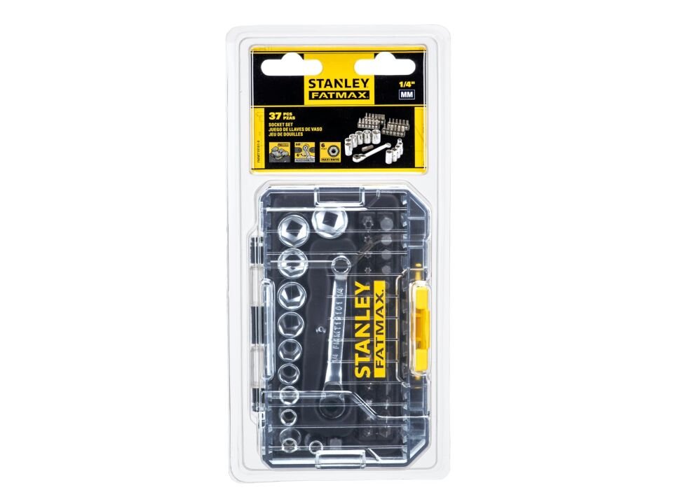 Stanley FMMT19101-0 1/4 Lokma Takımı Ve Bits Seti 37 Parça