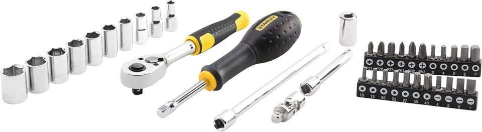 Stanley STMT82828-1 1/4 Lokma Takımı 38 Parça