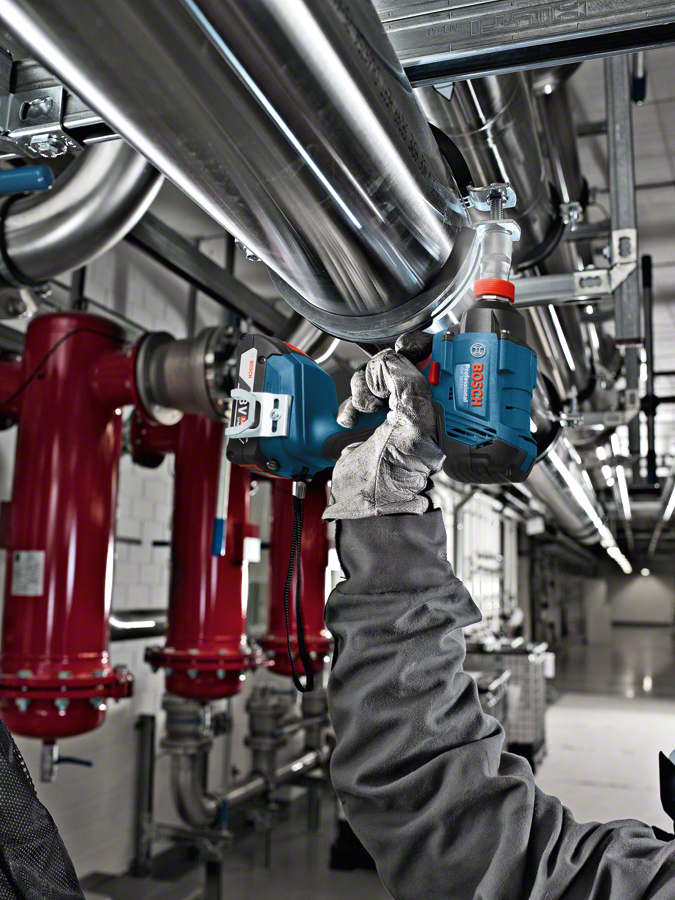 Bosch Professional GDX 180-LI 2Ah Çift Akülü Somun Sıkma Makinesi