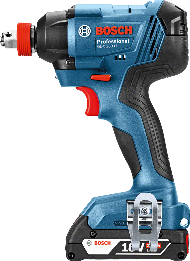 Bosch Professional GDX 180-LI 2Ah Çift Akülü Somun Sıkma Makinesi