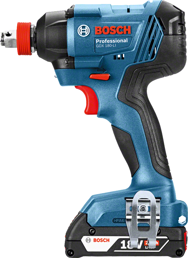 Bosch Professional GDX 180-LI 2Ah Çift Akülü Somun Sıkma Makinesi