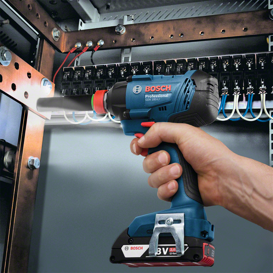 Bosch Professional GDX 180-LI 2Ah Çift Akülü Somun Sıkma Makinesi