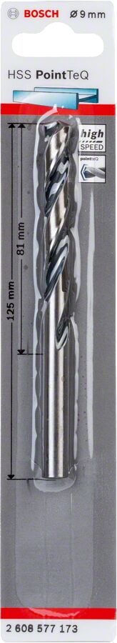 Bosch - HSS-PointeQ Metal Matkap Ucu 9,0 mm