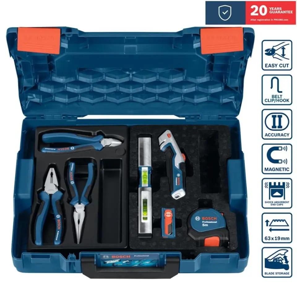 Bosch 16 Parça El Aleti Seti L-Boxx 0615990N2S