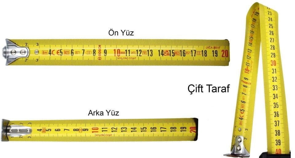 Bosch Profesyonel Şerit Metre 8 mt 1600A01V3S
