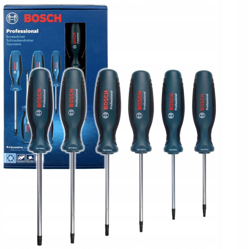 Bosch 6 Parça Torx Tornavida Seti 1600A01V09