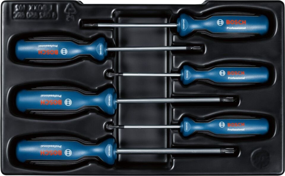 Bosch 6 Parça Torx Tornavida Seti 1600A01V09