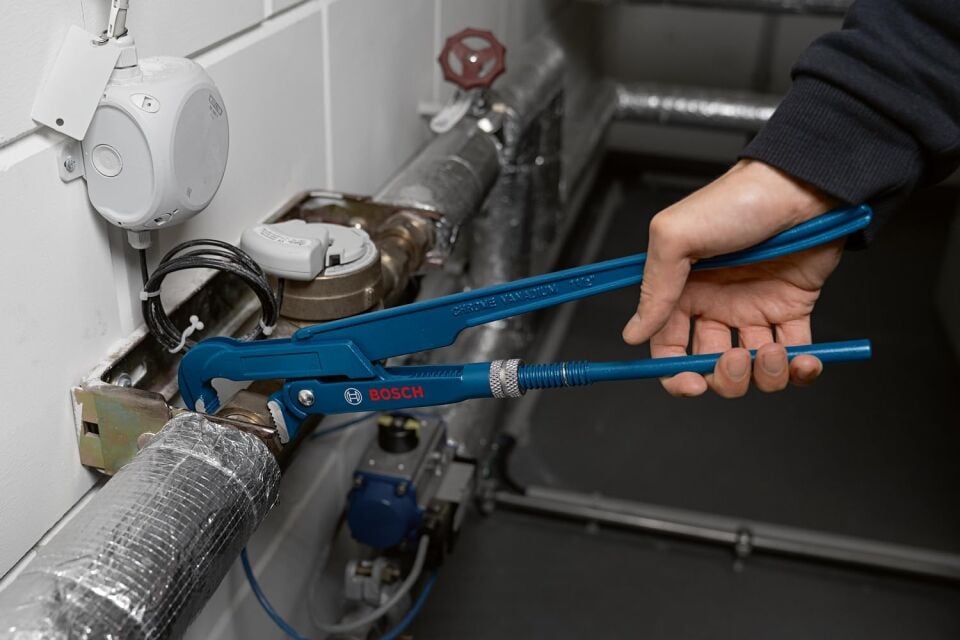 Bosch 1.5” Maşalı Boru Anahtarı 1600A02W3V