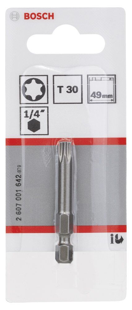 Bosch - Extra Hard Serisi Vidalama Ucu T30*49 mm 1'li