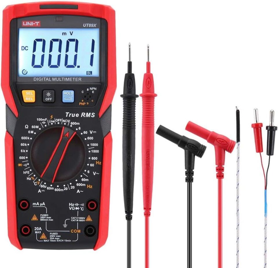 Unit UT89X Çok Fonksiyonlu True RMS Dijital Multimetre