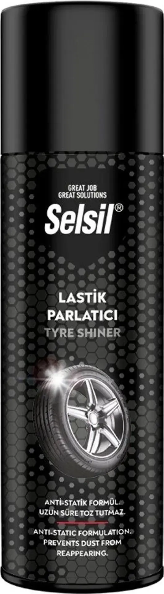 Selsil Lastik Parlatıcı Sprey 500ml