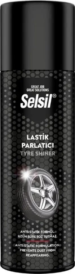 Selsil Lastik Parlatıcı Sprey 500ml