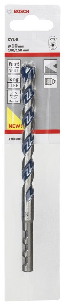 Bosch - cyl-5 Serisi, Blue Granite Turbo Beton Matkap Ucu, 10*150 mm