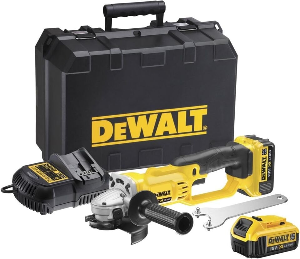 Dewalt DCG412M2 18V 4.0AH Çift Akülü Avuç Taşlama