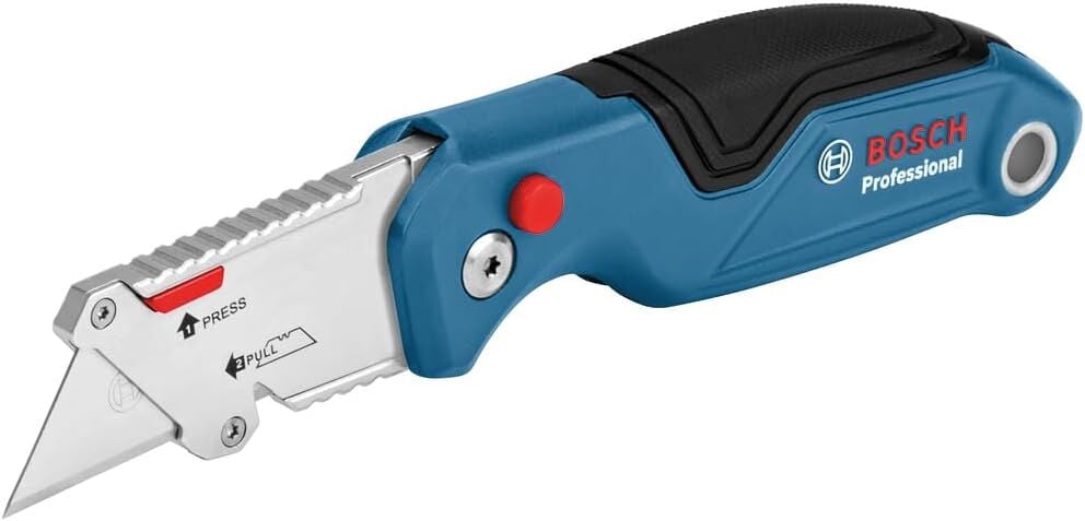 Bosch Profesyonel Katlanır Maket Bıçağı 2 Yedekli 1600A016BL